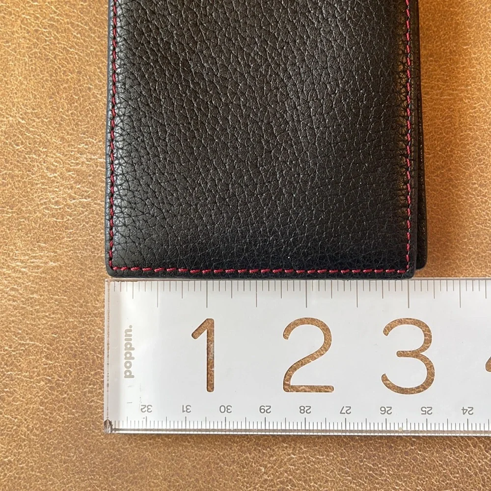 Coach Pebbled Leather Wallet